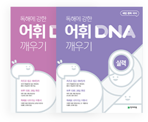 어휘 DNA 깨우기 책 이미지
